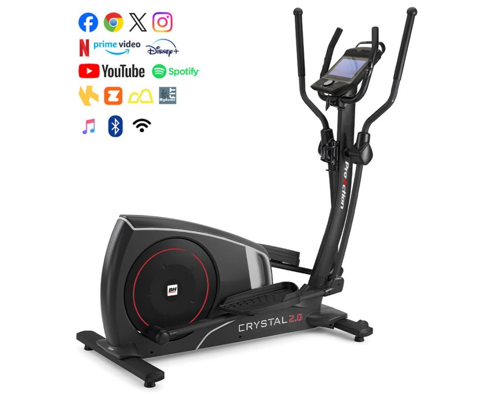 BH FITNESS Crystal 2.0 Multimedia app