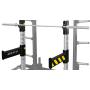 Posilovací stojan BH FITNESS PL350 HALF RACK zarážky